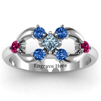 Princess Centre Infinity Ring Princess Centre Infinity Ring