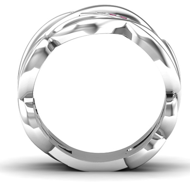 Ravishing Love Infinity Ring Ravishing Love Infinity Ring with two infinity patterns and accent stones