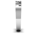 Roman numeral unisex graduation ring product image