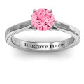 Royal Tulip Ring with Bezel Collar Stone Royal Tulip Ring with bezel collar stone product view