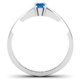 Semi Bezel Set Solitaire Ring Semi bezel set solitaire ring with a round centre stone