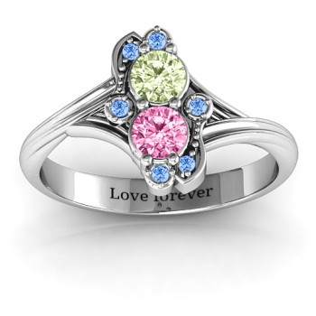 Sense of Style Two Stone Ring Sense of Style Two Stone Ring