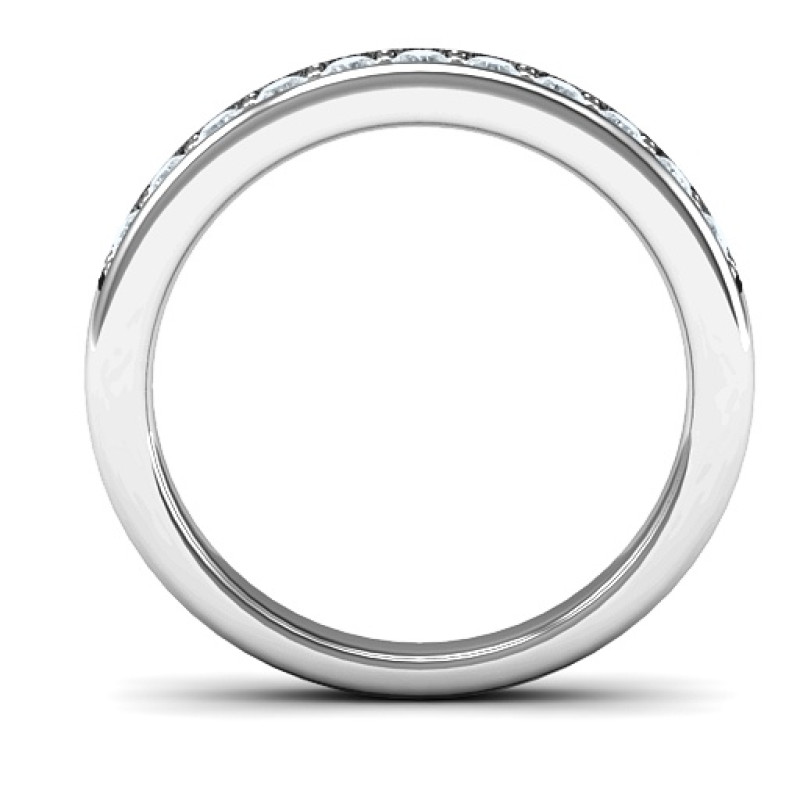 Shadow Band of Stones Ring product view Shadow Band of Stones Ring product view