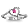 Single Heart Bypass Ring Single Heart Bypass Ring product view