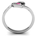 Single Heart Bypass Ring Single Heart Bypass Ring alternate product view