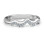 Solitaire Infinity Shadow Band
