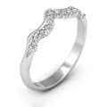 Solitaire Infinity Shadow Band Solitaire Infinity Shadow Band ring
