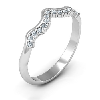 Solitaire Infinity Shadow Band Solitaire Infinity Shadow Band