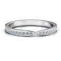 Sparkling Skitip Band personalised ring Sparkling Skitip Band personalised ring
