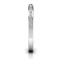 Sparkling Skitip Band product view Sparkling Skitip Band personalised ring product view