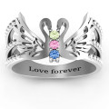 Sparkling Swan Ring product view