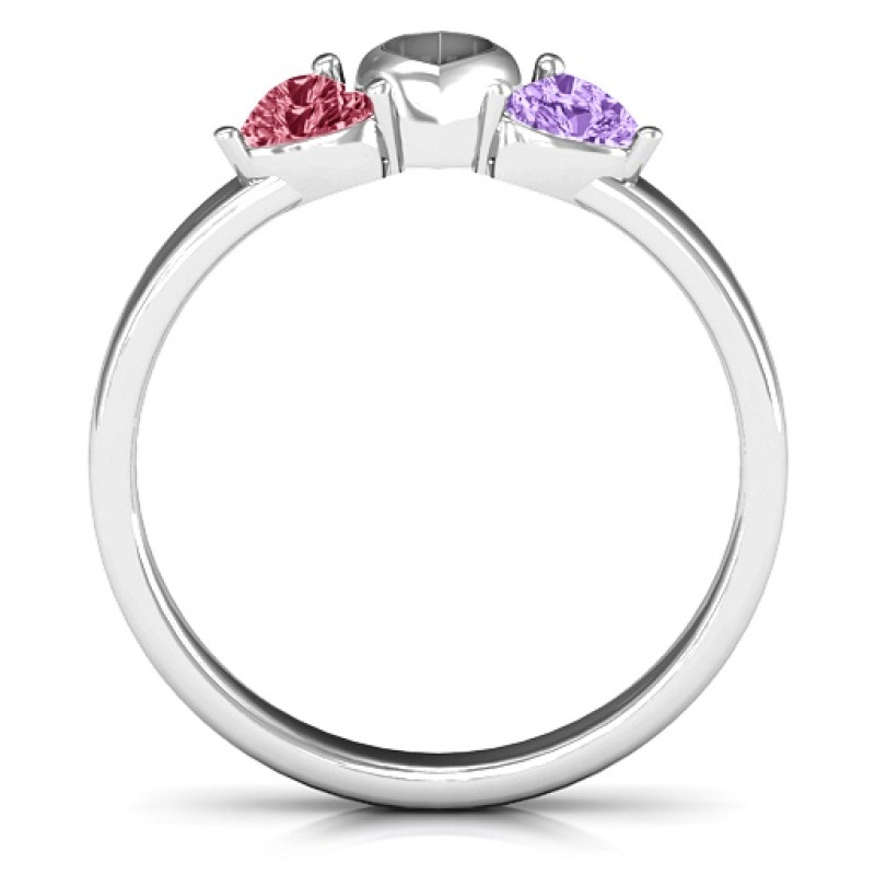 Sparkling Sweethearts Two-Stone Ring Sparkling Sweethearts two-stone ring product image