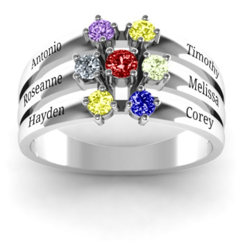 Spidra' Round Centre Ring