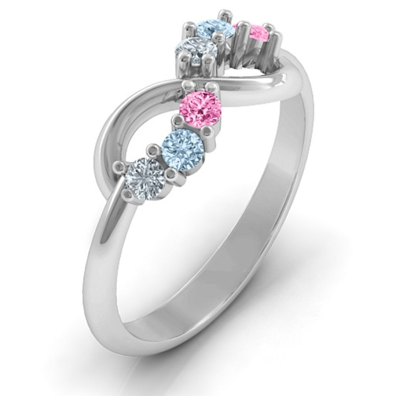 Split Infinity Ring detail view Split Infinity Ring detail view