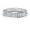 Split Shank Past, Present and Future Ring