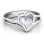 Split Shank Heart Ring