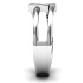 Square on Square Geometric Ring Square on Square Geometric Ring