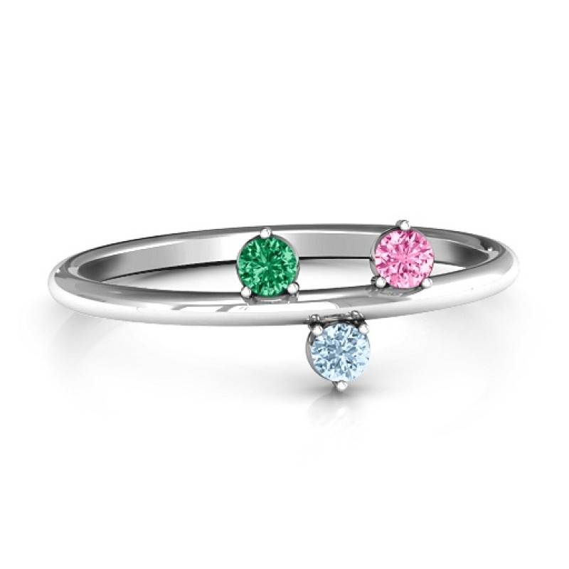 Stackable Sparkle 1-5 Stone Ring Stackable Sparkle 1-5 Stone Ring