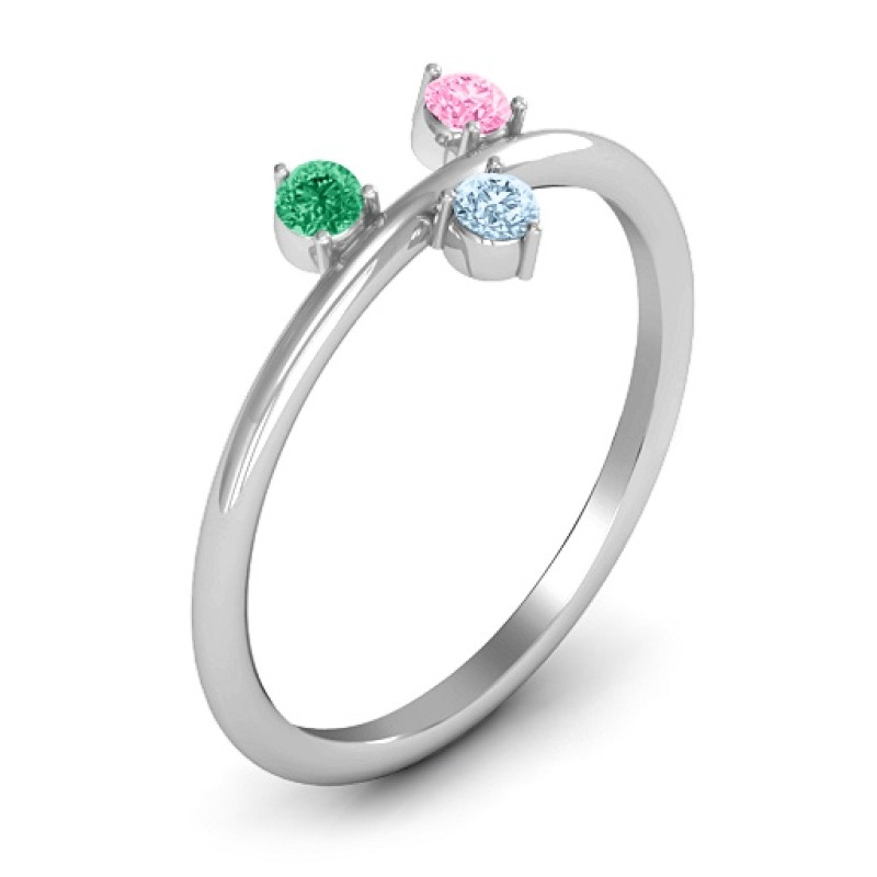 Stackable Sparkle 1-5 Stone Ring Stackable Sparkle 1-5 Stone Ring product view