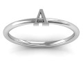 Stackr A-Z Ring Stackr A-Z initial ring