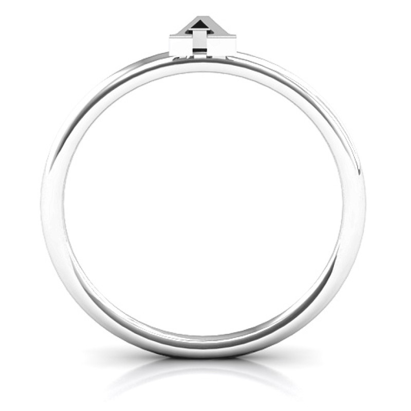 Stackr A-Z Ring Stackr A-Z initial ring