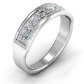Star of David Band Ring product view