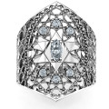 Star of David lattice ring product view