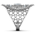 Star of David lattice ring product view