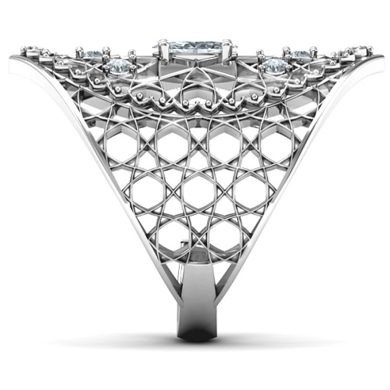 Star of David lattice ring product view