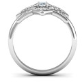 Star of David with Filigree Ring - View 4 Star of David filigree ring product view
