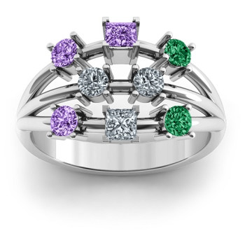 Sterling Silver Cosmic Energy Ring Sterling Silver Cosmic Energy Ring