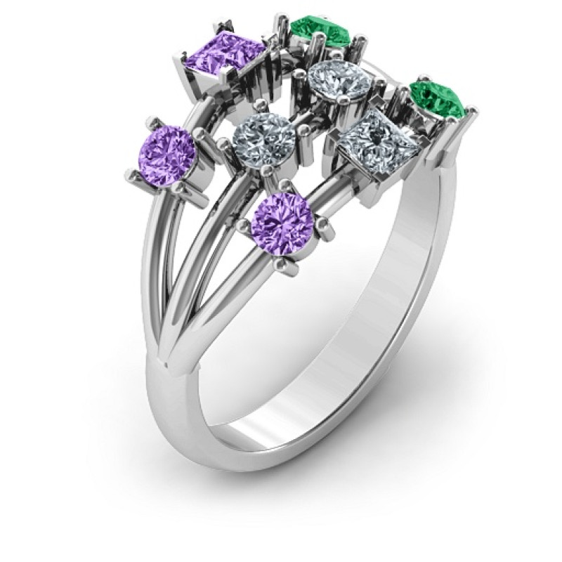 Cosmic Energy Personalised Stone Ring Cosmic Energy personalised stone ring product image