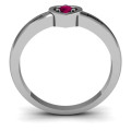 Solitaire Heart Ring Product View Solitaire heart ring product view