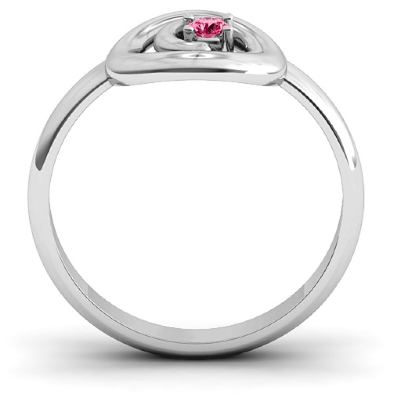 Swirling Desire Personalised Ring Swirling Desire personalised ring gallery image