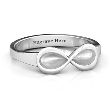 Sterling Silver Vogue Infinity Ring