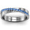 Sterling Silver Accent Crossover Ring