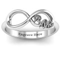 BFF Friendship Infinity Ring product view
