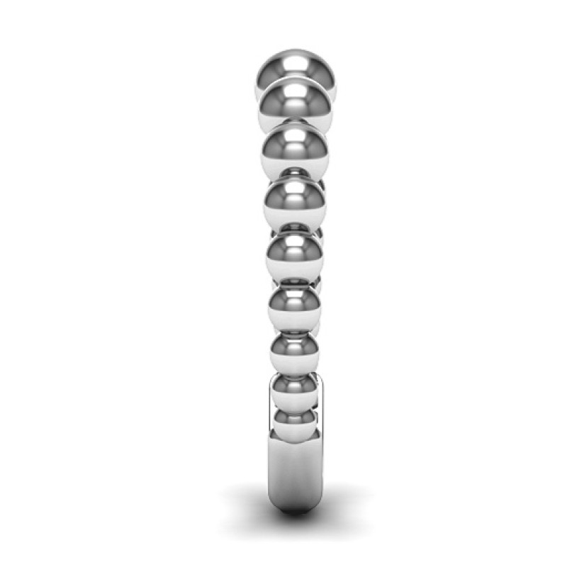 Sterling Silver Beaded Beauty Ring gallery image