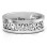Sterling Silver Celtic Wreath Men's Ring