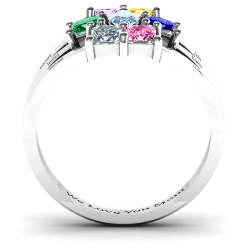 Charlotte Marquise and Princess Ring - View 4 Charlotte marquise and princess ring product view