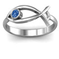 Sterling Silver Classic Fish Ring Sterling Silver Classic Fish Ring product view