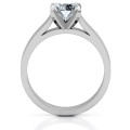 Classic Cathedral Solitaire Ring View Classic cathedral solitaire ring product view