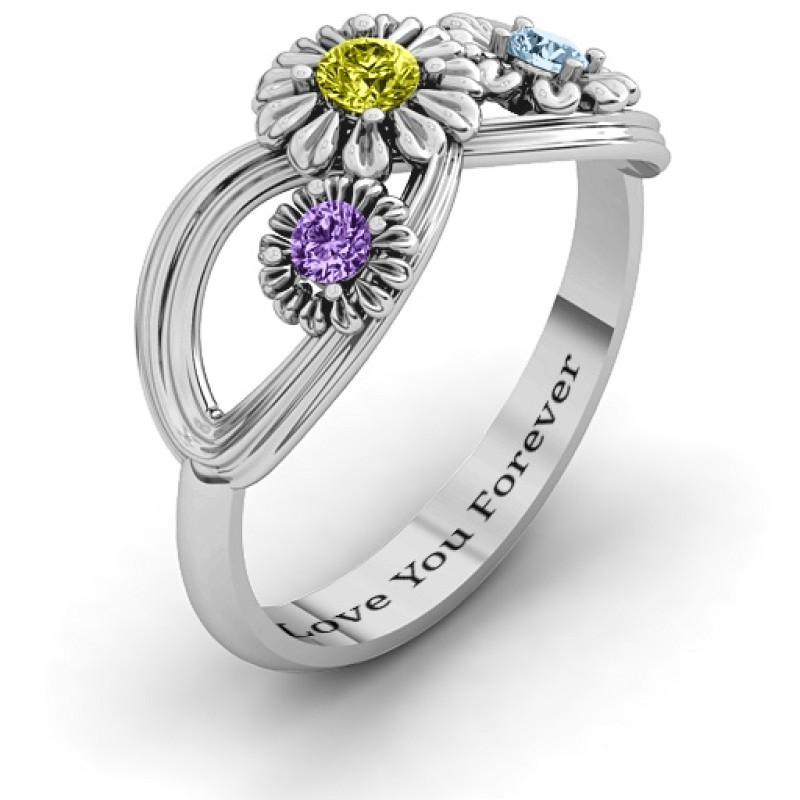 Sterling Silver Endless Spring Infinity Ring Sterling Silver Endless Spring Infinity Ring product image