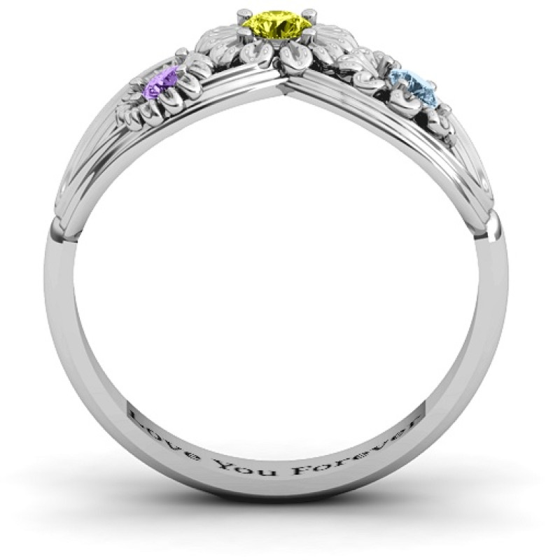 Sterling Silver Endless Spring Infinity Ring Sterling Silver Endless Spring Infinity Ring product image