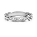 Sterling Silver Filigree Band Ring Sterling Silver Filigree Band Ring product image