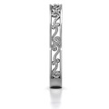 Sterling Silver Filigree Band Ring Sterling Silver Filigree Band Ring product image