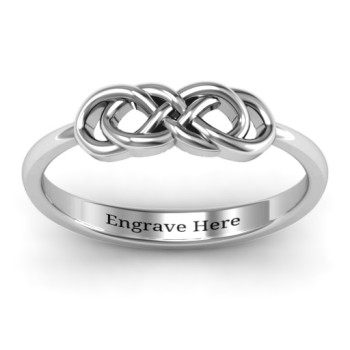 Sterling Silver Infinity Knot Ring Sterling Silver Infinity Knot Ring