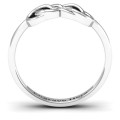 Sterling Silver Infinity Knot Ring Sterling Silver Infinity Knot Ring gallery image