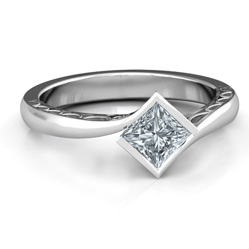 Krista Princess Cut Ring Krista princess cut ring product image