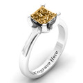 Large Princess Solitaire Ring Large Princess Solitaire Ring product image
